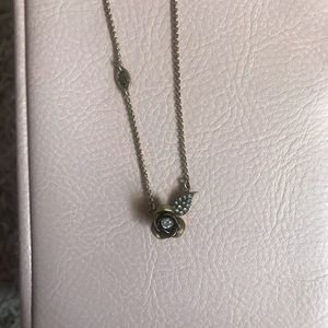 Juicy couture rose necklace